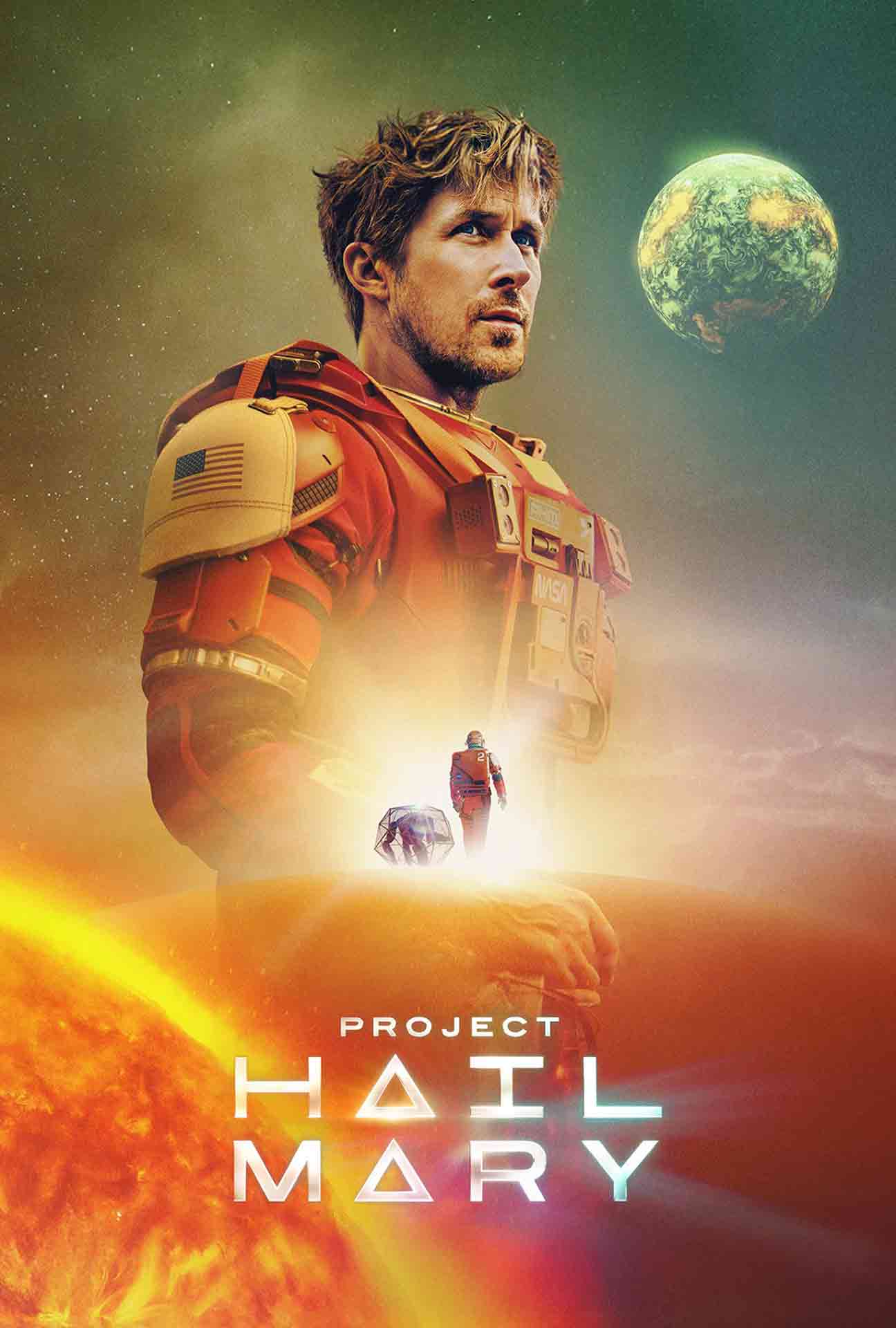 Movie Poster for Project Hail Mary.